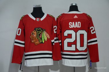 20 Brandon Saad Stitched Jersey Size S to 3 XL red