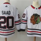 20 Brandon Saad Stitched Jersey Size S to 3 XL white