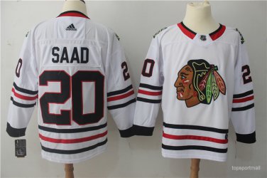 20 Brandon Saad Stitched Jersey Size S to 3 XL white