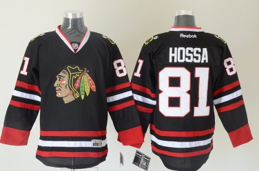 81 Marian Hossa&Acirc;&nbsp;Stitched Jersey Size S to 3 XL black