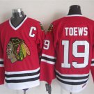 19 Jonathan Toews Stitched Jersey Size S to 3 XL red