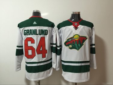 64 Mikael Granlund&Acirc;&nbsp;Stitched Jersey Size S to 3 XL white