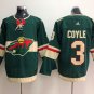 3 Charlie Coyle Stitched Jersey Size S to 3 XL green 1