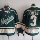 3 Charlie Coyle Stitched Jersey Size S to 3 XL green 2