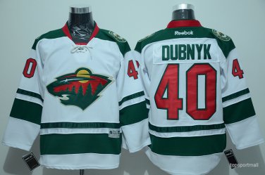 40 Devan Dubnyk Stitched Jersey Size S to 3 XL white
