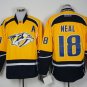 18 James Neal Stitched Jersey Size S to 3 XL yellow
