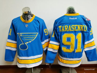 91 Vladimir Tarasenko Stitched Jersey Size S to 3 XL blue 1