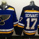 17 Jaden Schwartz  Stitched Jersey Size S to 3 XL blue