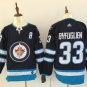 33 Dustin Byfuglien Stitched Jersey Size S to 3 XL blue