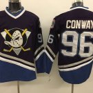 96 Charlie Conway Stitched Jersey Size S to 3 XL black