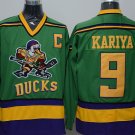9 Paul Kariya Stitched Jersey Size S to 3 XL blue