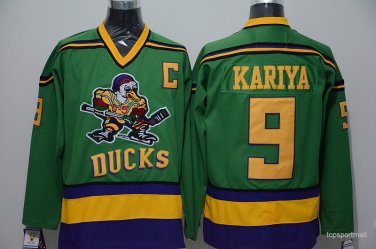 9 Paul Kariya Stitched Jersey Size S to 3 XL blue