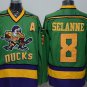 8 Teemu Selanne  Stitched Jersey Size S to 3 XL green