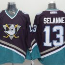 13 Teemu Selanne Stitched Jersey Size S to 3 XL black