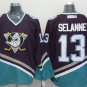 13 Teemu Selanne Stitched Jersey Size S to 3 XL black