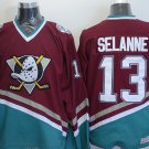 13 Teemu Selanne Stitched Jersey Size S to 3 XL brown
