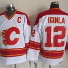 12 Jarome Iginla  Stitched Jersey Size S to 3 XL white