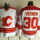 30 Mike Vernon  Stitched Jersey Size S to 3 XL white