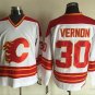 30 Mike Vernon  Stitched Jersey Size S to 3 XL white
