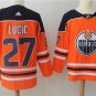 27 Milan Lucic Stitched Jersey Size S to 3 XL orange