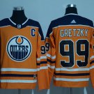 99 Wayne Gretzky Stitched Jersey Size S to 3 XL orange