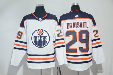 29 Leon Draisaitl Stitched Jersey Size S to 3 XL white