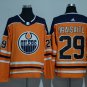 29 Leon Draisaitl Stitched Jersey Size S to 3 XL orange