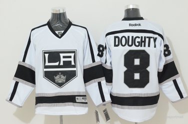8 Drew Doughty Stitched Jersey Size S to 3 XL white