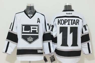 11 Anze Kopitar Stitched Jersey Size S to 3 XL white 2