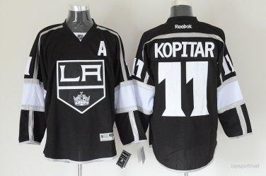 11 Anze Kopitar Stitched Jersey Size S to 3 XL black