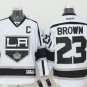 23 Dustin Brown Stitched Jersey Size S to 3 XL white
