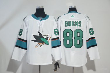 88 Brent Burns Stitched Jersey Size S to 3 XL white