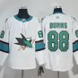 88 Brent Burns Stitched Jersey Size S to 3 XL white