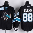 88 Brent Burns Stitched Jersey Size S to 3 XL black