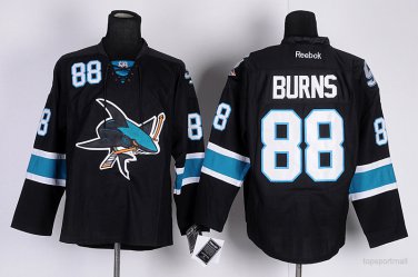 88 Brent Burns Stitched Jersey Size S to 3 XL black