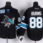 88 Brent Burns Stitched Jersey Size S to 3 XL black