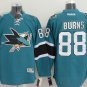 88 Brent Burns Stitched Jersey Size S to 3 XL green