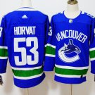 53 Bo Horvat Stitched Jersey Size S to 3 XL blue