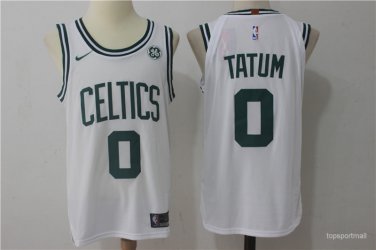 0 Jayson Tatum  Stitched Jersey Size S to 3 XL white