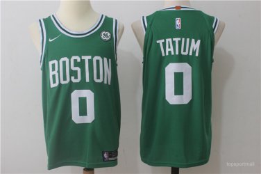 0 Jayson Tatum  Stitched Jersey Size S to 3 XL green 1