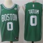 0 Jayson Tatum  Stitched Jersey Size S to 3 XL green 1
