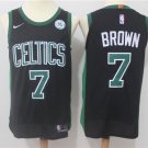 7 Jaylen Brown Stitched Jersey Size S to 3 XL black