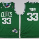 33 Larry Bird  Stitched Jersey Size S to 3 XL green