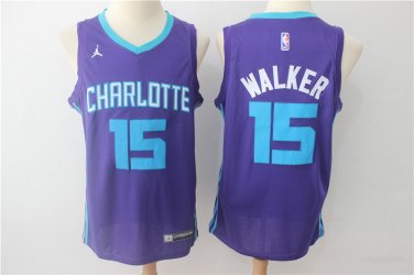 15 Kemba Walker Stitched Jersey Size S to 3 XL blue