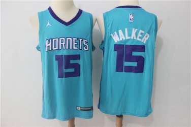 15 Kemba Walker Stitched Jersey Size S to 3 XL green