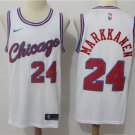 24 Lauri Markkanen  Stitched Jersey Size S to 3 XL white