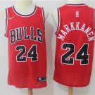 24 Lauri Markkanen  Stitched Jersey Size S to 3 XL red