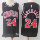 24 Lauri Markkanen  Stitched Jersey Size S to 3 XL black