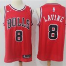 8 Zach LaVine  Stitched Jersey Size S to 3 XL red