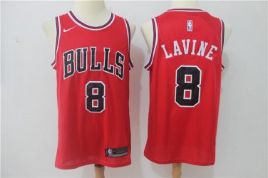 8 Zach LaVine  Stitched Jersey Size S to 3 XL red